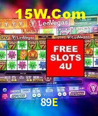 Slots com jackpots e giros grátis na 89E